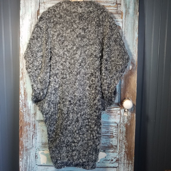 Witchy Grey style Coat/Sweater (Mohair Cocoon) Sz  M - Picture 6 of 8